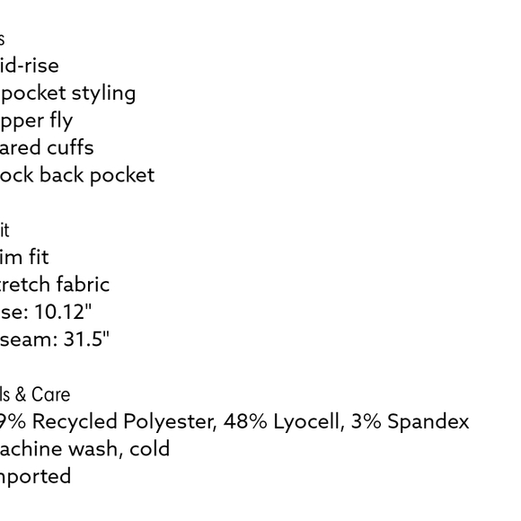 Dynamite | Midrise Bootcut Pants | Size 14 - Picture 3 of 6